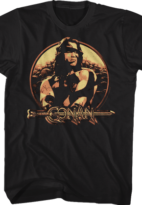 Distressed Conan The Barbarian T-Shirt