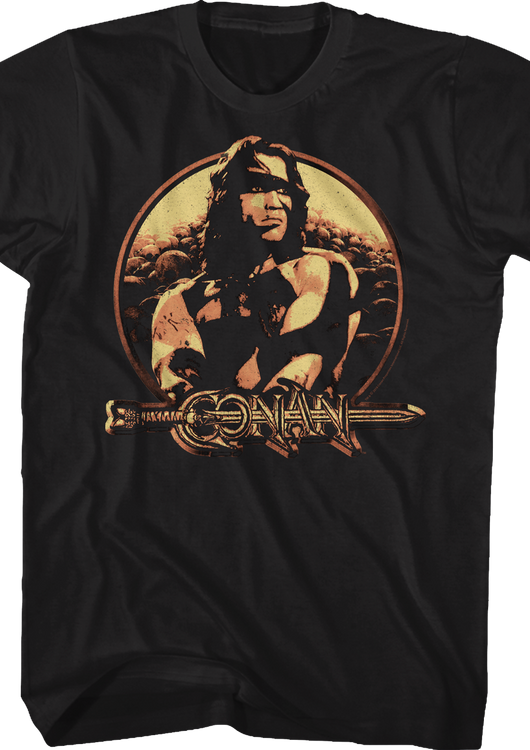 Distressed Conan The Barbarian T-Shirt - main product image