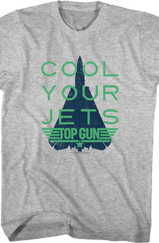 Distressed Cool Your Jets Top Gun T-Shirt
