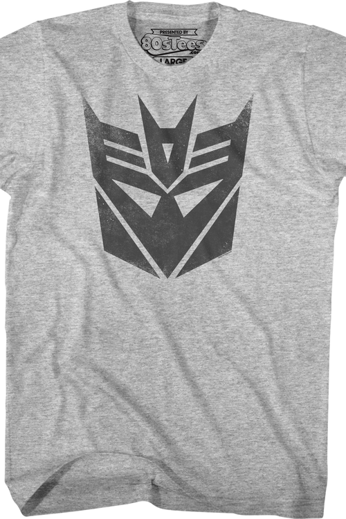 Distressed Decepticons Logo Transformers T-Shirtmain product image