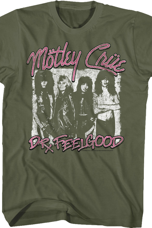Distressed Dr. Feelgood Poster Motley Crue T-Shirtmain product image