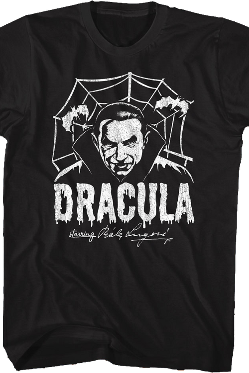 Vintage Dracula Starring Bela Lugosi T-Shirtmain product image