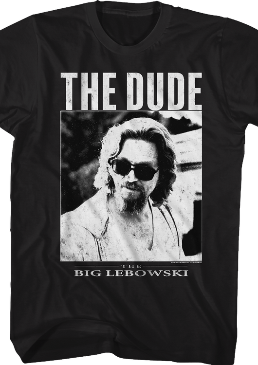 Distressed Dude Big Lebowski T-Shirt - main product image