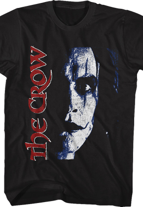 Distressed Face Paint The Crow T-Shirt