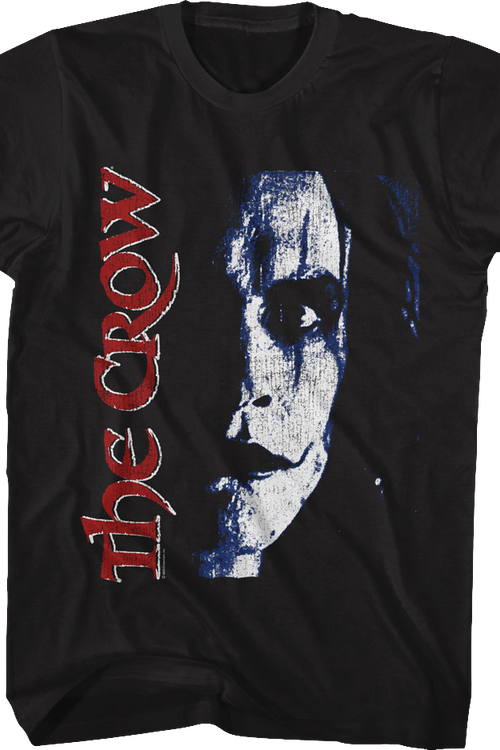 Distressed Face Paint The Crow T-Shirtmain product image