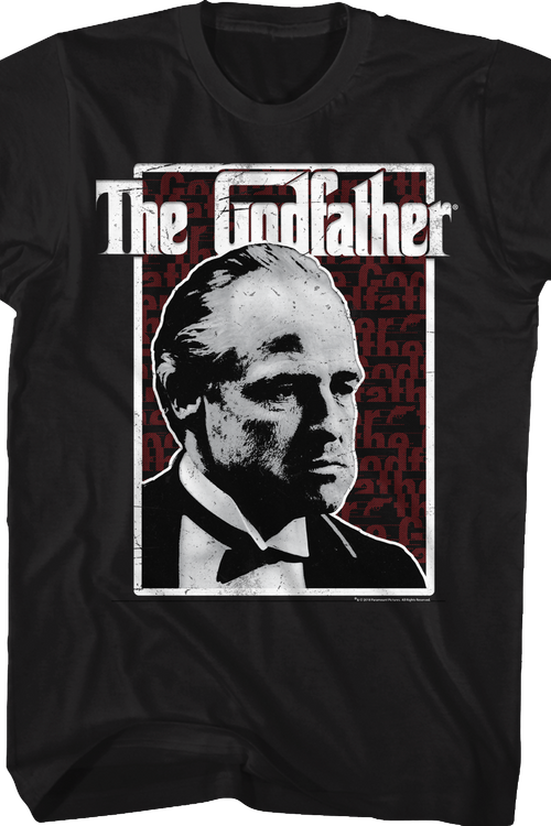 Distressed Frame Godfather T-Shirt - main product image