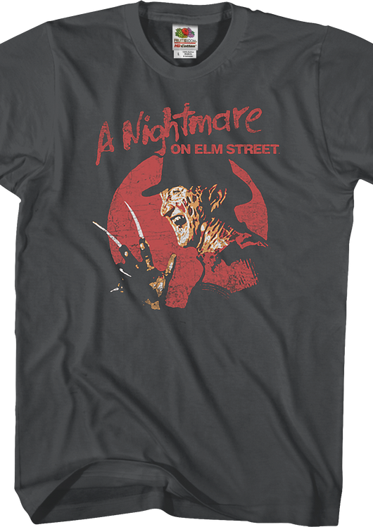Distressed Freddy Krueger Nightmare On Elm Street T-Shirt - main product image