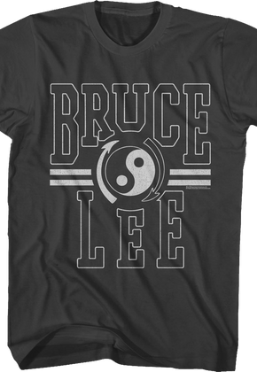 Distressed Gung Fu Institute Logo Bruce Lee T-Shirt