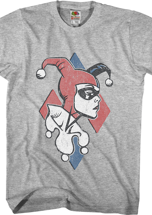 Distressed Harley Quinn DC Comics T-Shirt - main product image