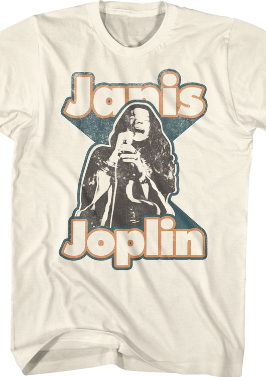 Distressed Janis Joplin T-Shirt - main product image