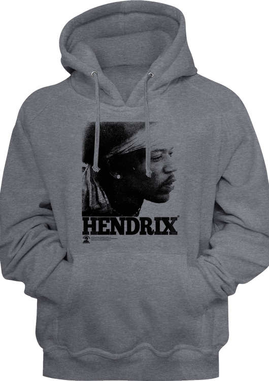 Distressed Jimi Hendrix Hoodie - main product image