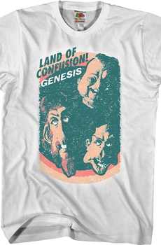 Distressed Land of Confusion Genesis T-Shirt