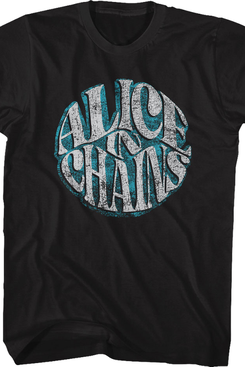 Distressed Logo Alice In Chains T-Shirtmain product image