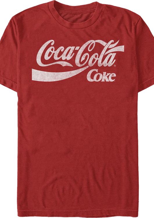 Distressed Logo Coca-Cola T-Shirt - main product image