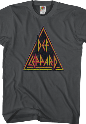 Distressed Logo Def Leppard Shirt