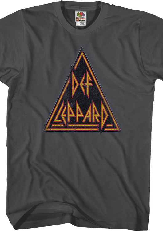 Distressed Logo Def Leppard Shirt - main product image
