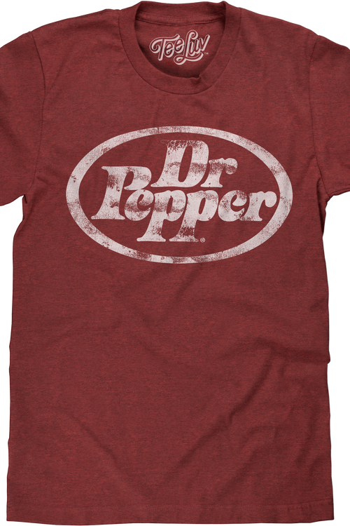Distressed Logo Dr. Pepper T-Shirtmain product image