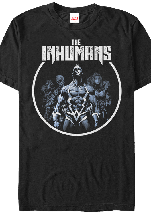 Distressed Logo Inhumans T-Shirt - main product image