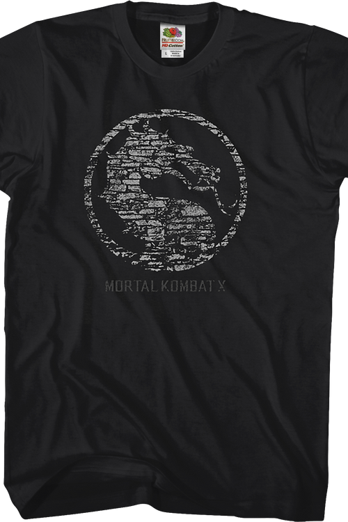 Distressed Logo Mortal Kombat X T-Shirtmain product image