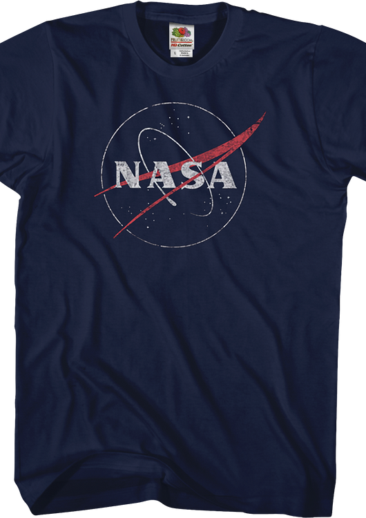 Distressed Logo NASA T-Shirt - main product image