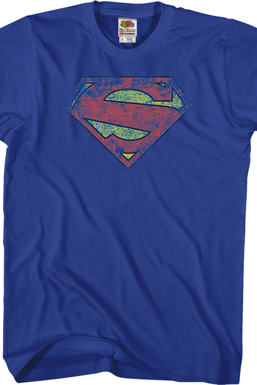 Distressed Logo Superman T-Shirt - main product image