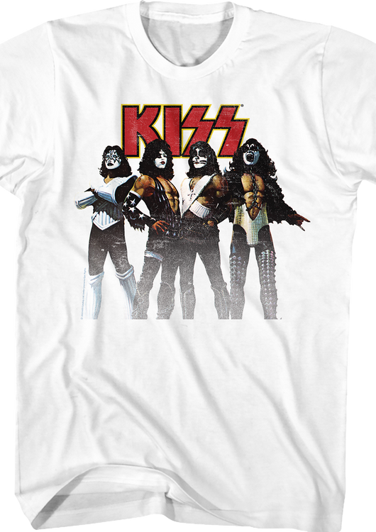 Distressed Love Gun KISS T-Shirt - main product image