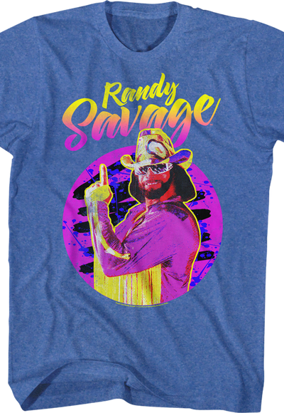 Distressed Macho Man Randy Savage T-Shirt