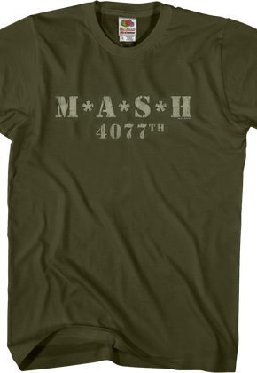 Distressed MASH Shirt