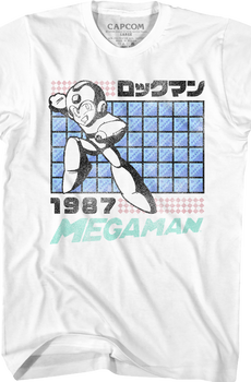 Distressed Mega Man T-Shirt