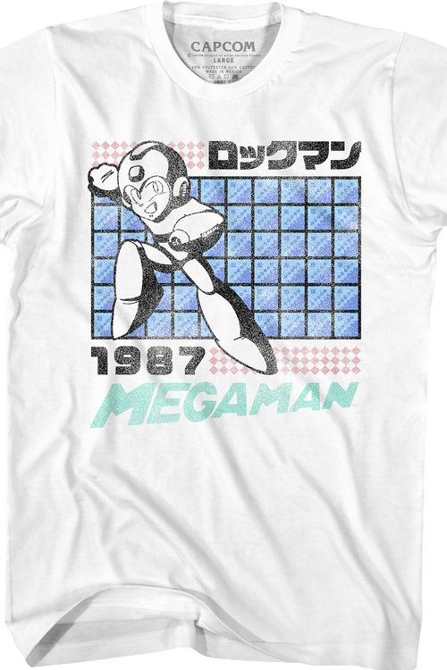 Distressed Mega Man T-Shirtmain product image