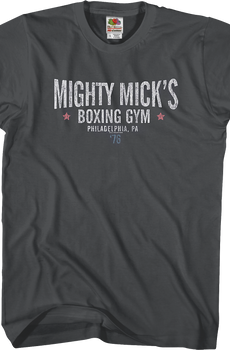 Distressed Mighty Mick's Boxing Gym Rocky T-Shirt