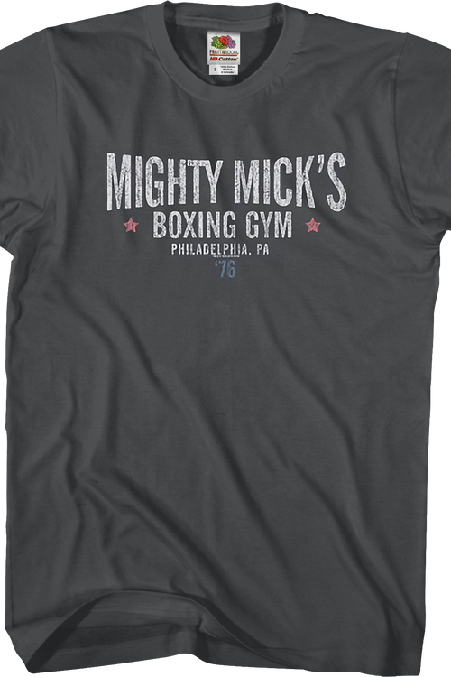 Distressed Mighty Mick's Boxing Gym Rocky T-Shirt - main product image