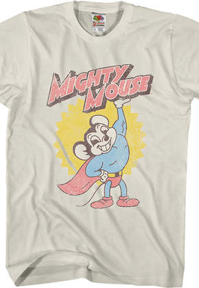 Distressed Mighty Mouse T-Shirt