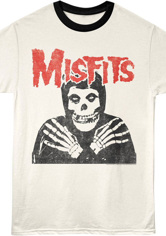 Distressed Misfits Ringer Shirt - main product image