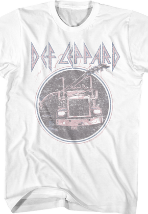 Distressed On Through The Night Def Leppard T-Shirt