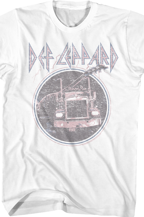 Distressed On Through The Night Def Leppard T-Shirtmain product image
