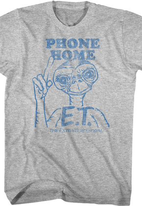 Distressed Phone Home ET Shirt
