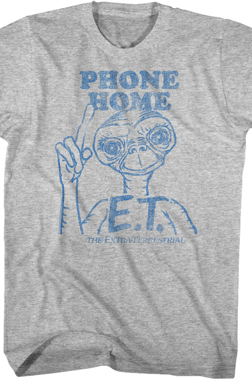 Distressed Phone Home ET Shirtmain product image