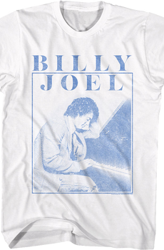 Distressed Piano Man Billy Joel T-Shirt