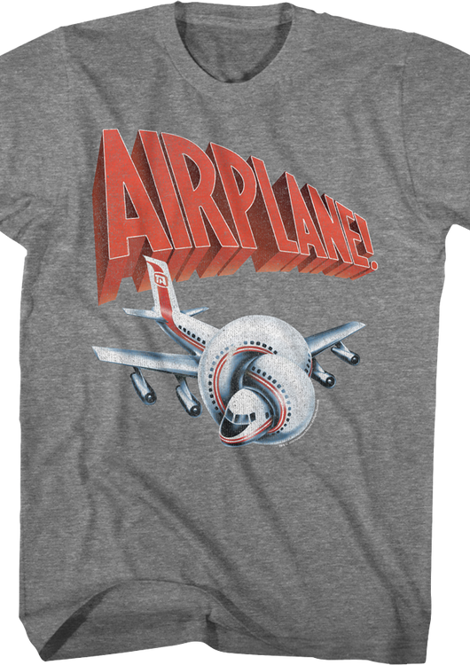 Distressed Poster Airplane T-Shirt - main product image