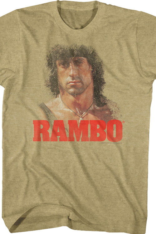 Distressed Rambo T-Shirtmain product image