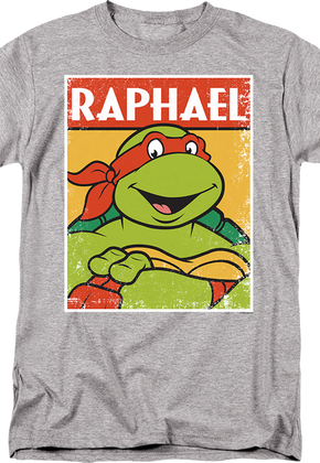 Distressed Raphael Photo Teenage Mutant Ninja Turtles T-Shirt