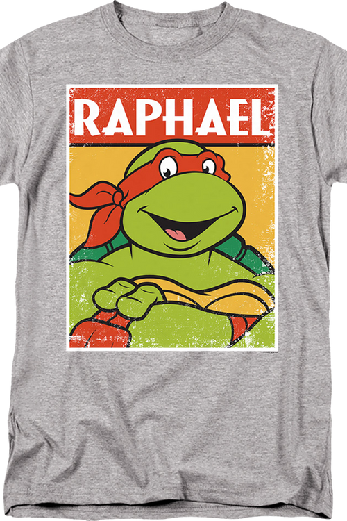 Distressed Raphael Photo Teenage Mutant Ninja Turtles T-Shirtmain product image