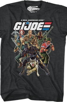 Distressed Real American Hero GI Joe T-Shirt