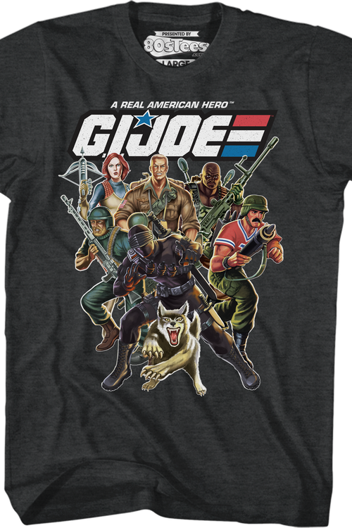 Distressed Real American Hero GI Joe T-Shirt - main product image