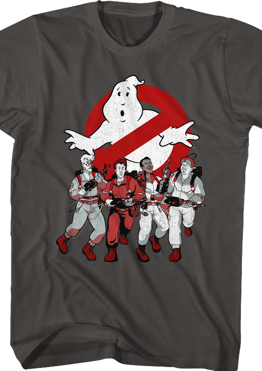 Distressed Real Ghostbusters T-Shirt - main product image