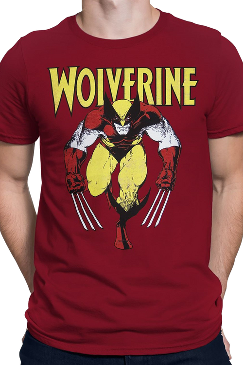 Distressed Wolverine T-Shirtmain product image