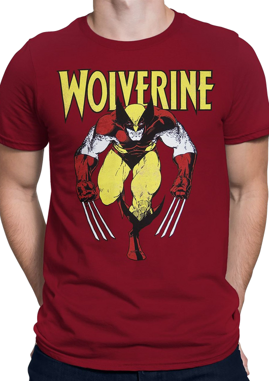 Distressed Wolverine T-Shirt - main product image