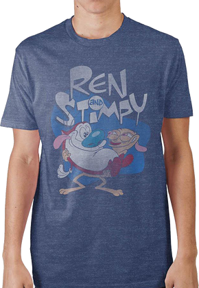 Distressed Ren And Stimpy T-Shirt