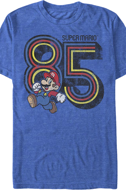 Distressed Retro 85 Super Mario Bros. T-Shirtmain product image